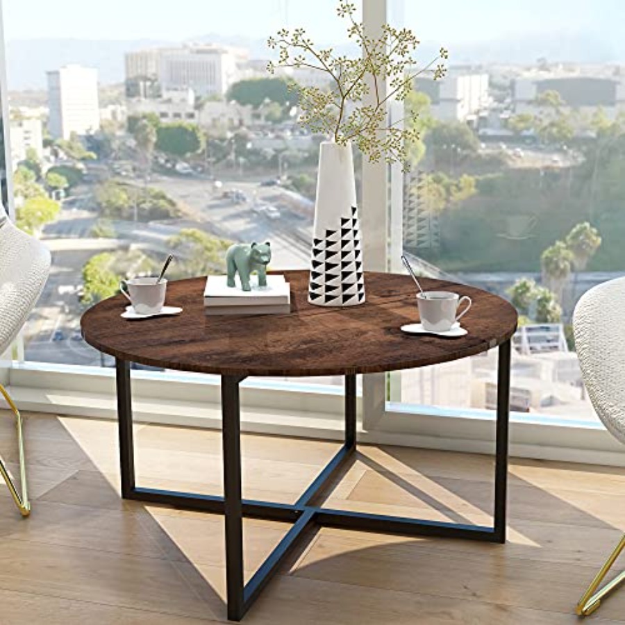 Coffee & Tea Difabis - Round Coffee Table Kitchen Dining Tables