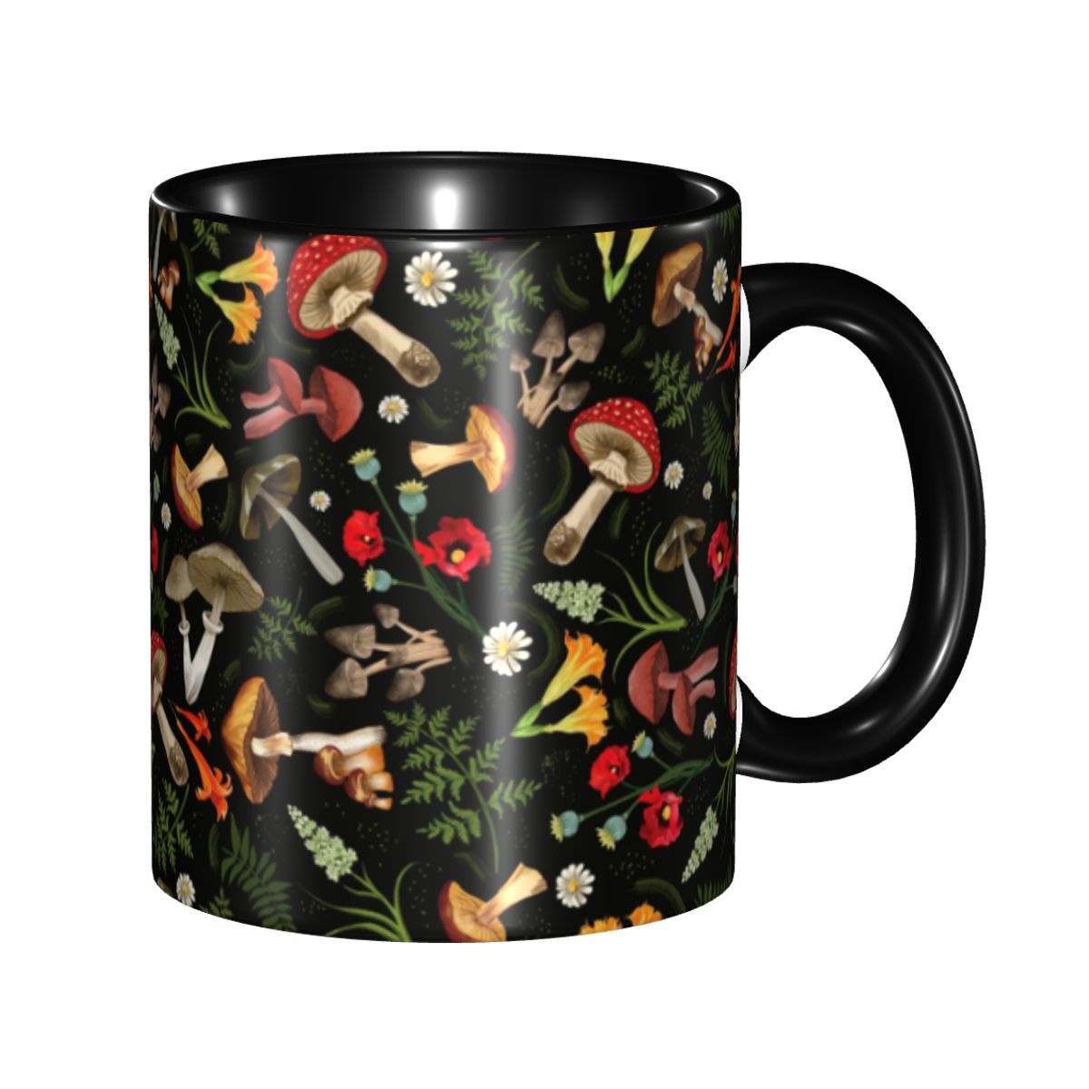 Coffee Tea Bottle - Personalized Psychedelic Mushroom Plants Coffee Mugs