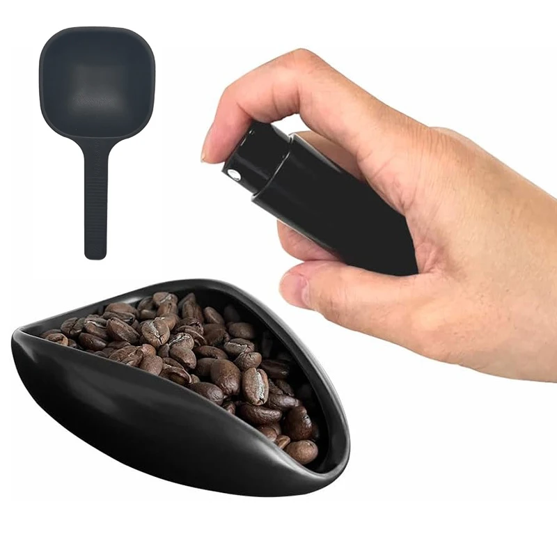 Coffee Tea Bottle - Coffee Bean Measuring Cup Spoon Spray