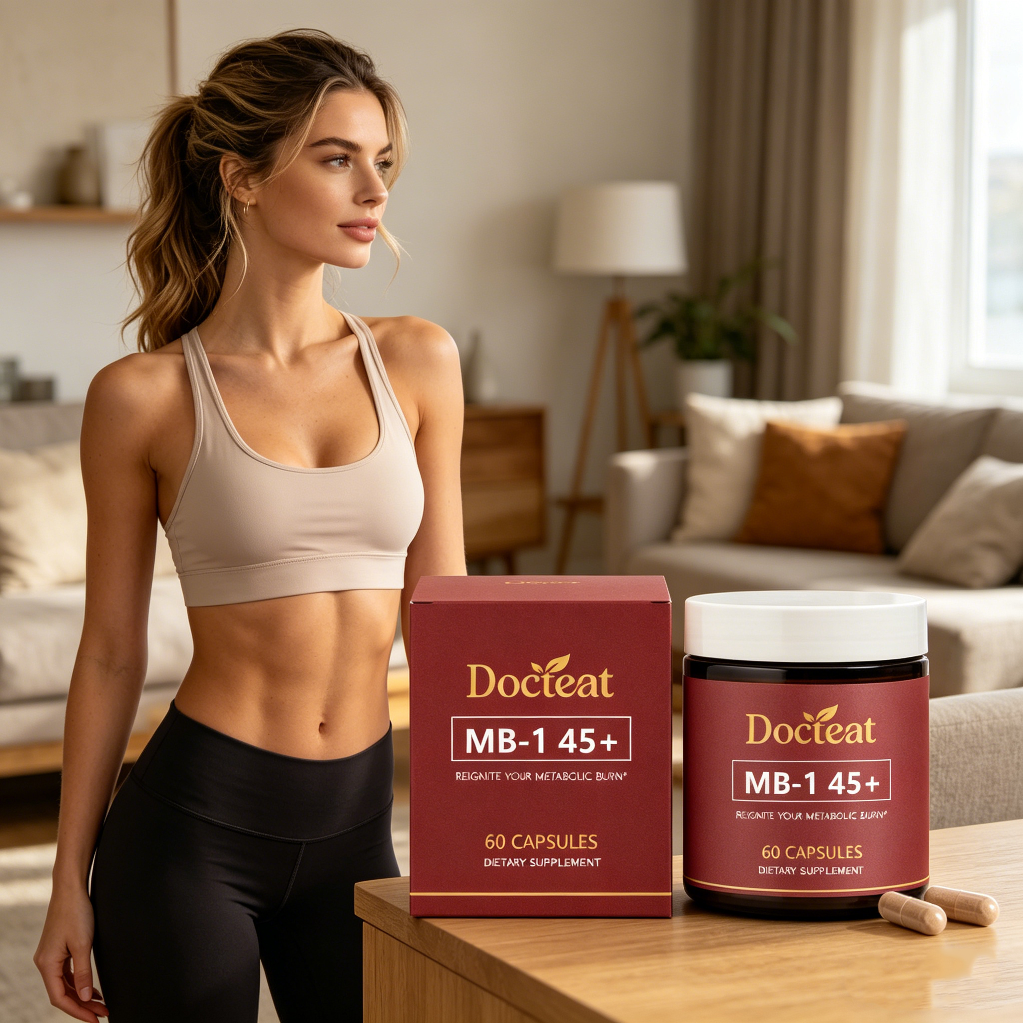 Coffee Tea For Weight Loss - DOCTEAT Women's Slimming Capsules Detox Appetite