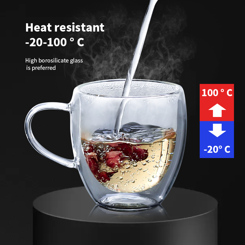 Transparent Glass Coffee Cup M - Coffee Tea Vodka review and price