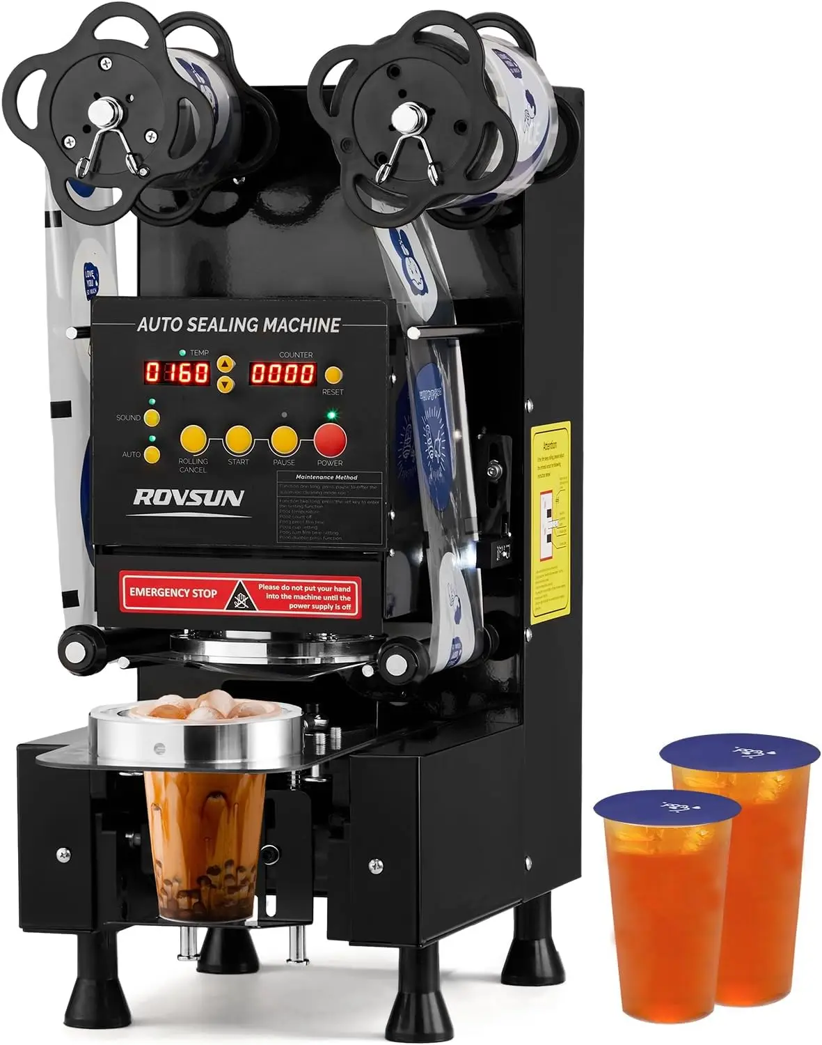Automatic Cup Sealing Machine  - Coffee Tea Difference review and price