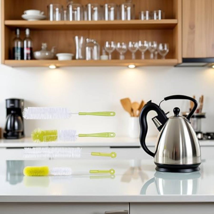 4 Pcs Bottle Cleaning Brush Se - Coffee Tea Difference review and price