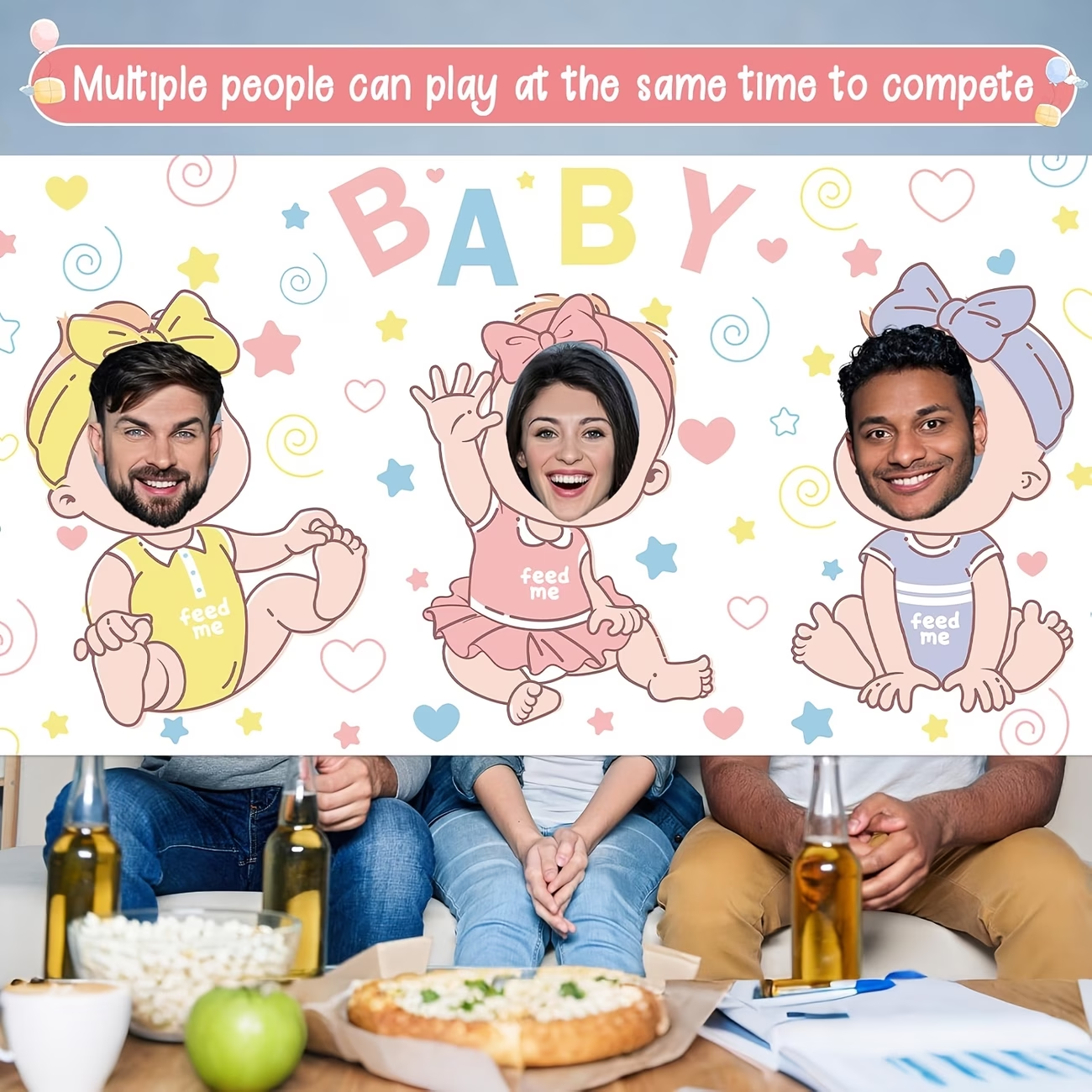 Baby Shower Games Party Photo  - Coffee Tea Or Me review and price