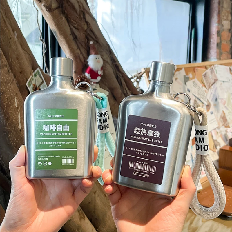 9oz Stainless Steel Hip Flask  - Coffee Tea Vodka review and price