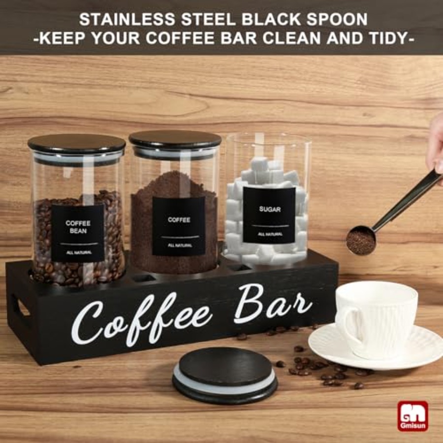 Coffee Tea Sugar Container Set - Coffee Tea And Sugar Canister Set review and price