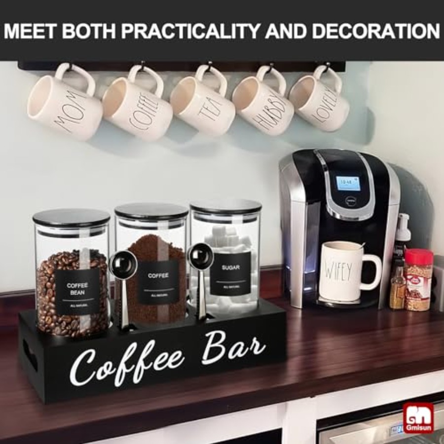 Coffee Tea Sugar Container Set - Coffee Tea And Sugar Canister Set review and price