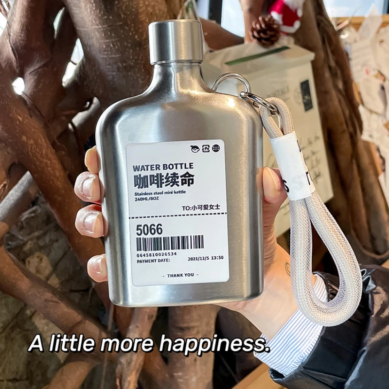 9oz Stainless Steel Hip Flask  - Coffee Tea Vodka review and price