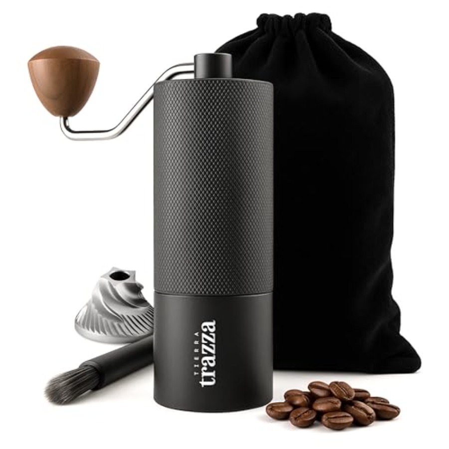 Manual Coffee Grinder, Conical - Coffee & Tea Difabis review and price
