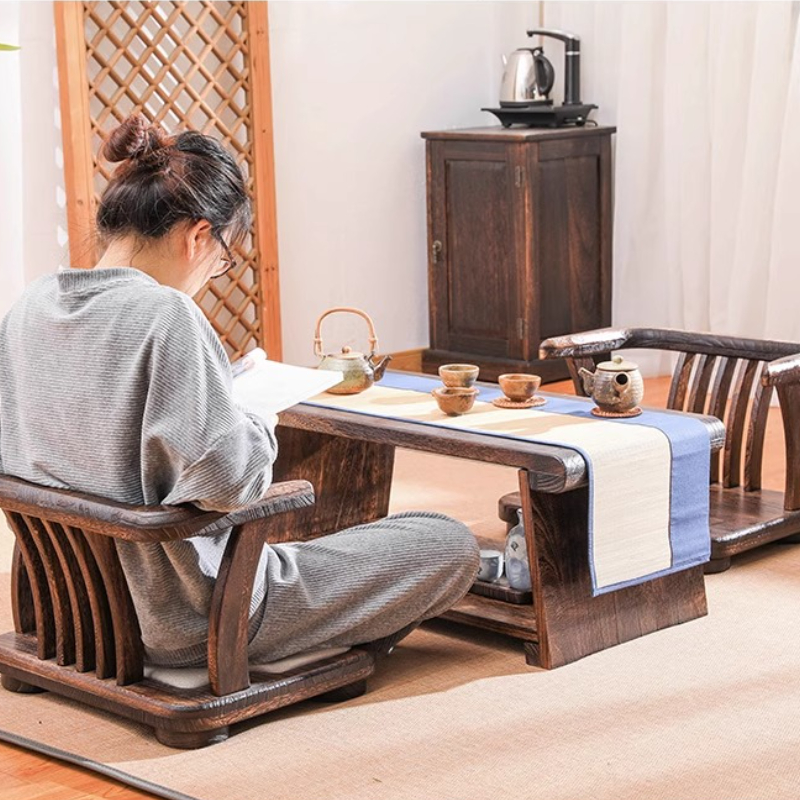 Foldable Tatami Table Solid Wo - Coffee Tea Room review and price
