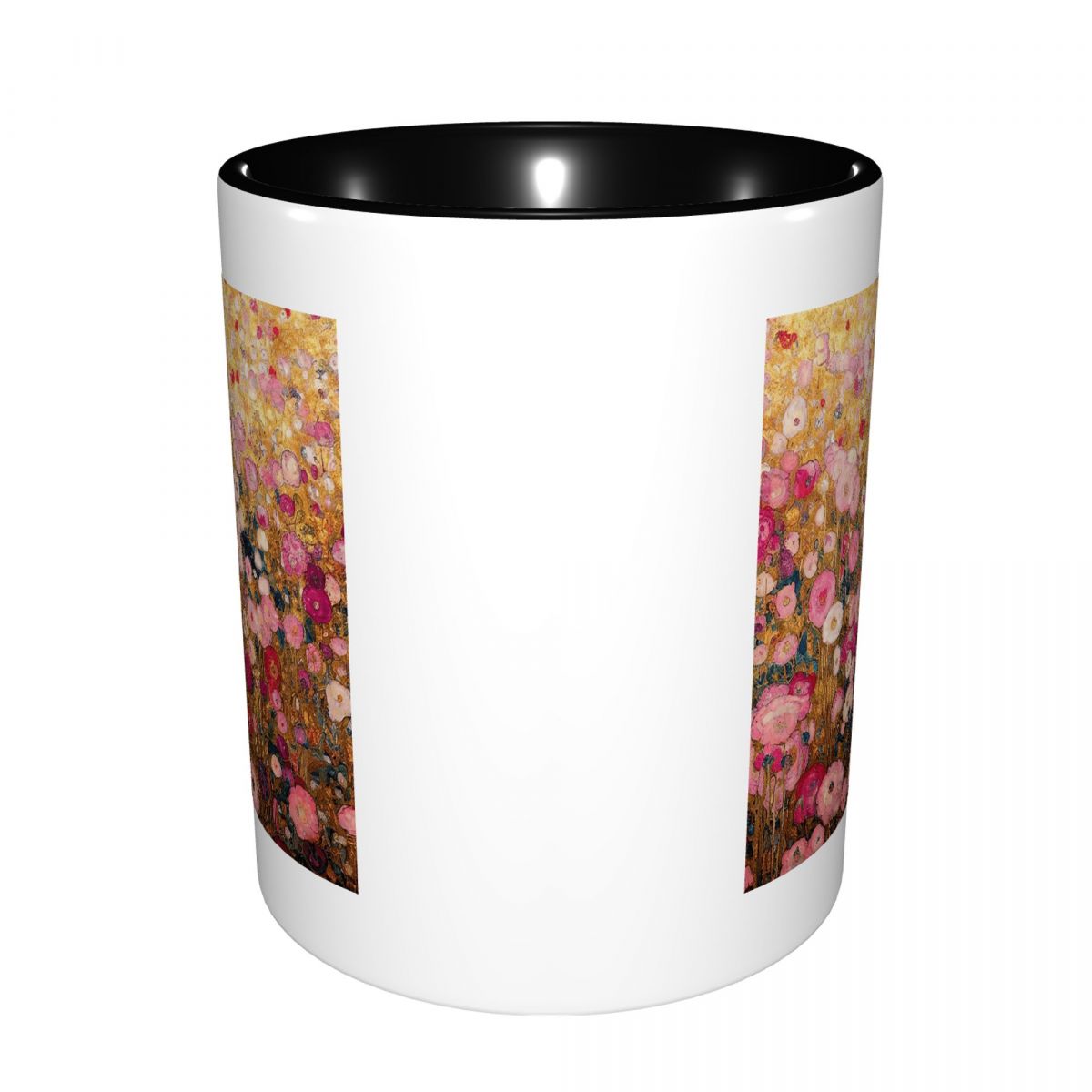 Gustav Klimt Pink Flower Garde - Coffee Tea For Garden review and price