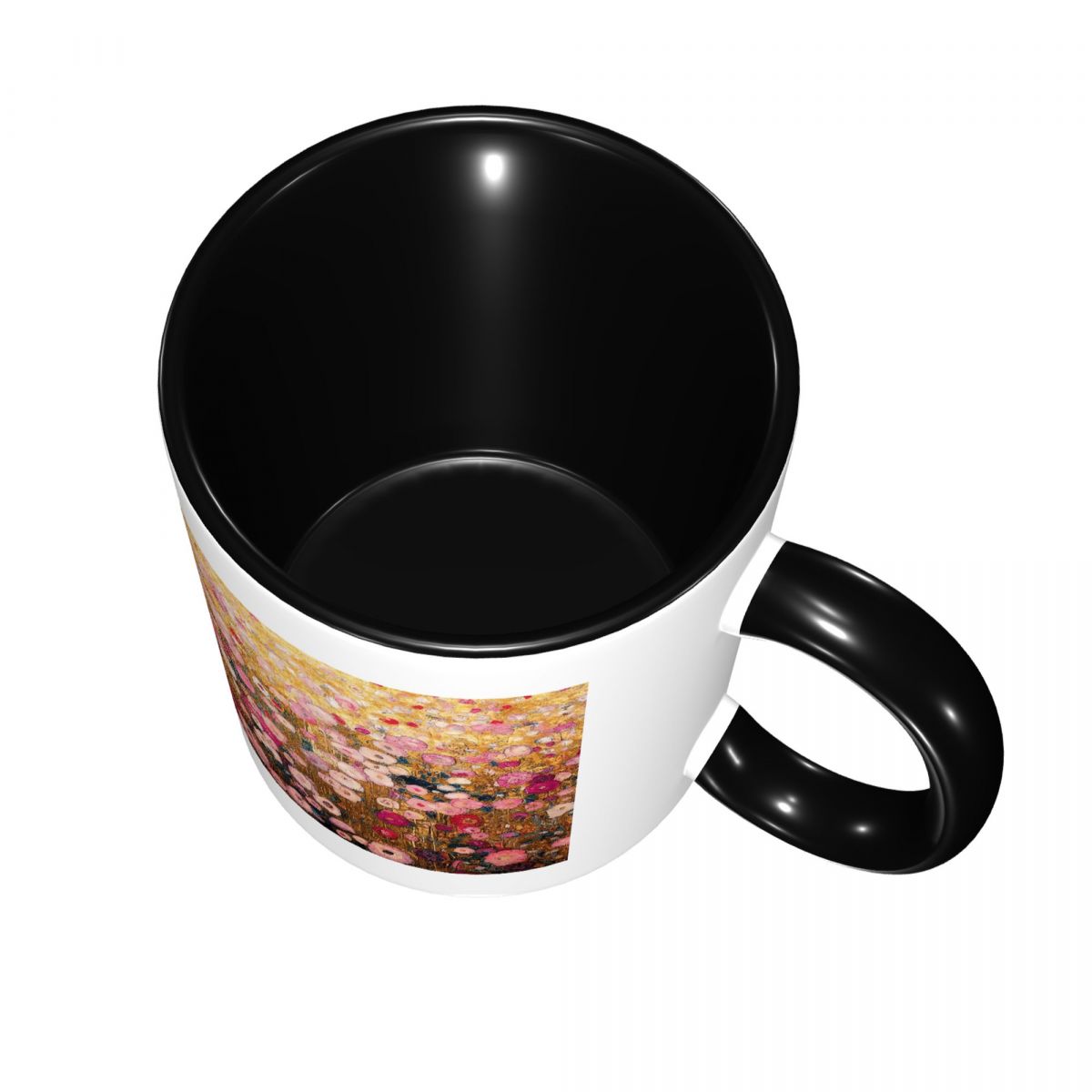 Gustav Klimt Pink Flower Garde - Coffee Tea For Garden review and price