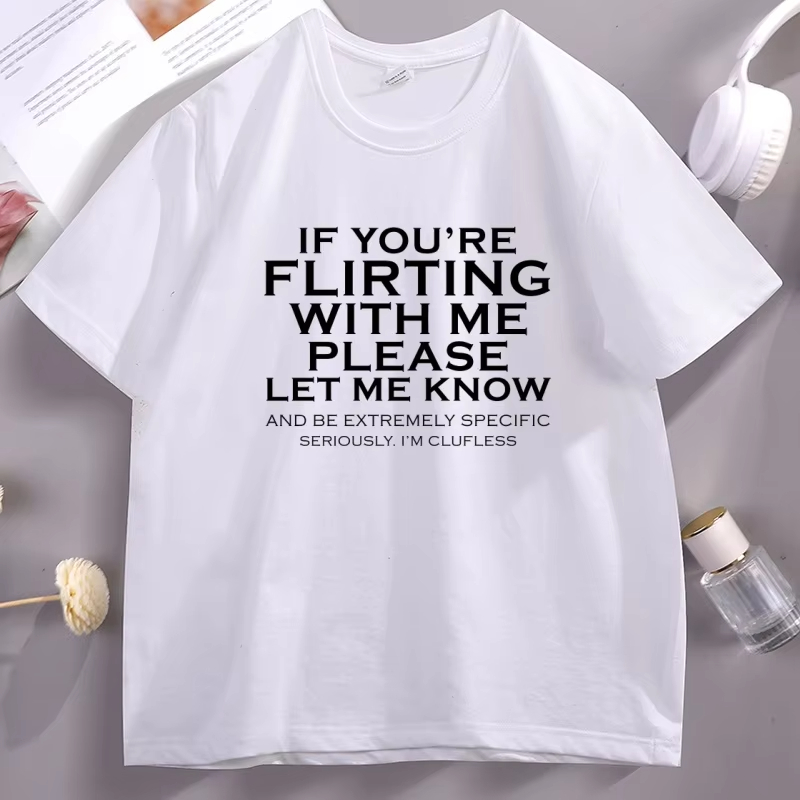 Funny Flirting Comfort T-Shirt - Coffee Tea Or Me review and price