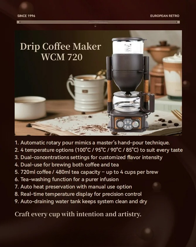 Home Electric Drip Coffee Make - Coffee Tea Machine For Home review and price