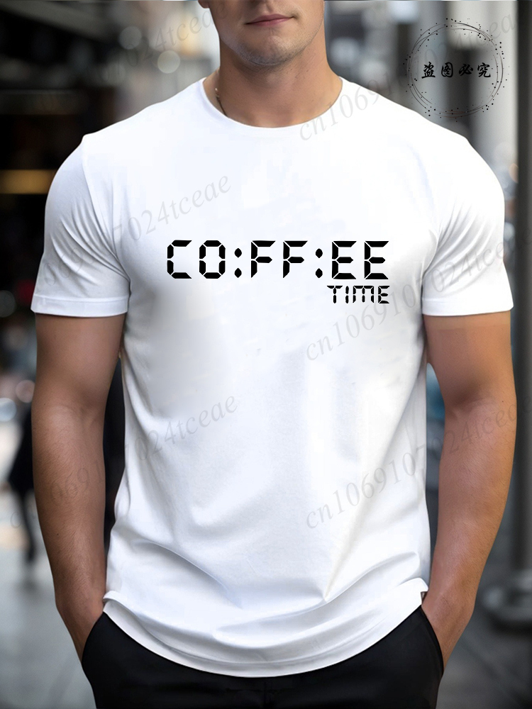 Coffee Time Printed Short Slee - Coffee & Tea Difabis review and price