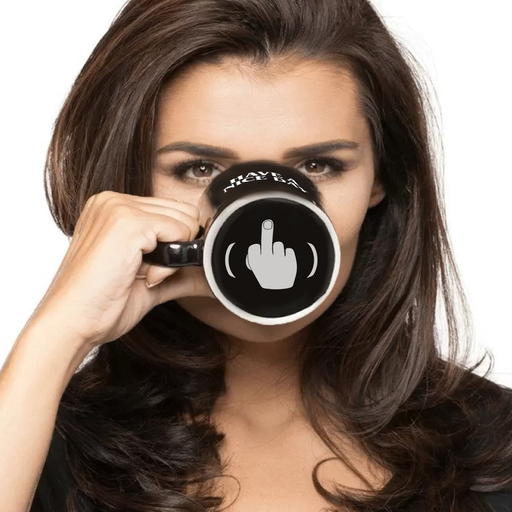 have a nice day 11oz black cer - Coffee Tea And Company review and price