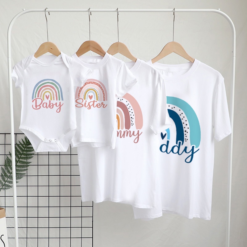 Rainbow Family Matching Outfit - Coffee Tea Or Me review and price
