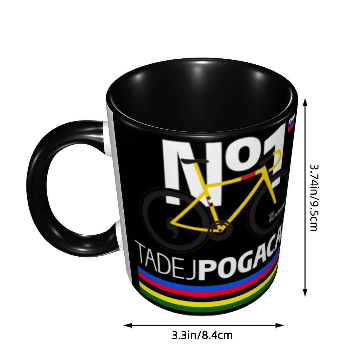 UAE Tadejs Cycling Racer Pogac - Coffee Tea Bottle review and price