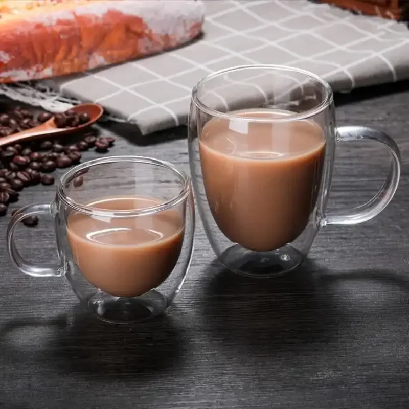 Double Bottom Wall Glass Coffe - Coffee Tea Vodka review and price