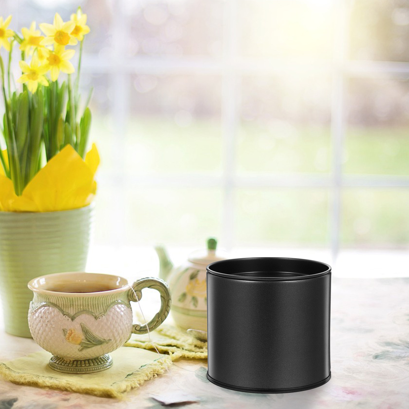 Small Tinplate Tea Jar with Ai - Coffee Tea And Sugar Canister Set review and price