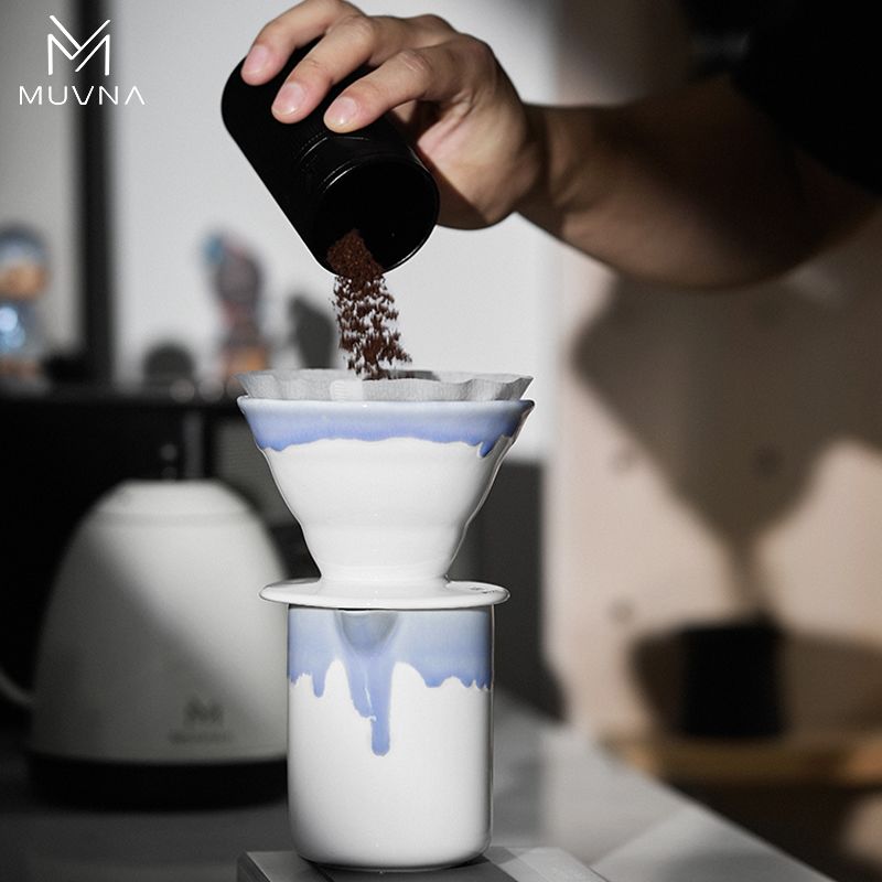 MUVNA Many Manny Porcelain V60 - Coffee Dripper V60 review and price