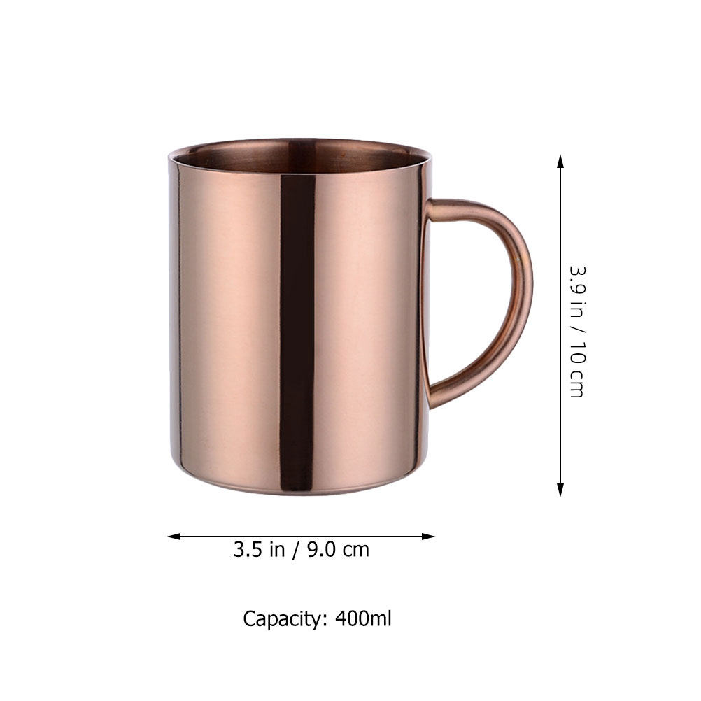 2Pcs Stainless Steel Mug Set E - Water Tea And Coffee review and price