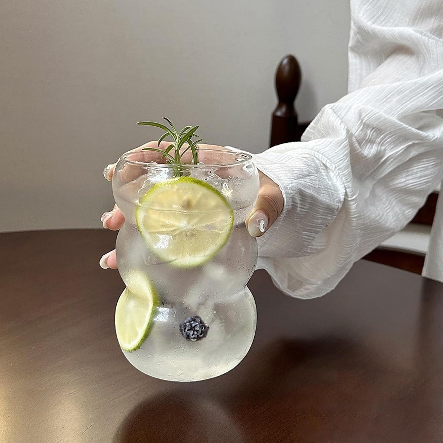 Ribbed Glass Water Tumbler, Wa - Water Tea And Coffee review and price