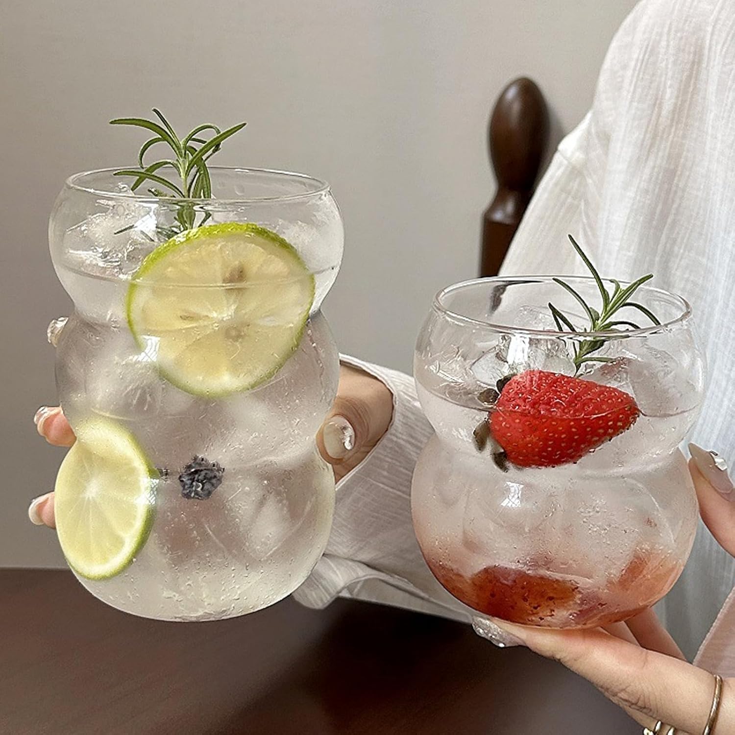 Ribbed Glass Water Tumbler, Wa - Water Tea And Coffee review and price