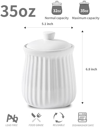 HASENSE 35 oz Airtight Kitchen - Coffee Tea And Sugar Canister Set review and price