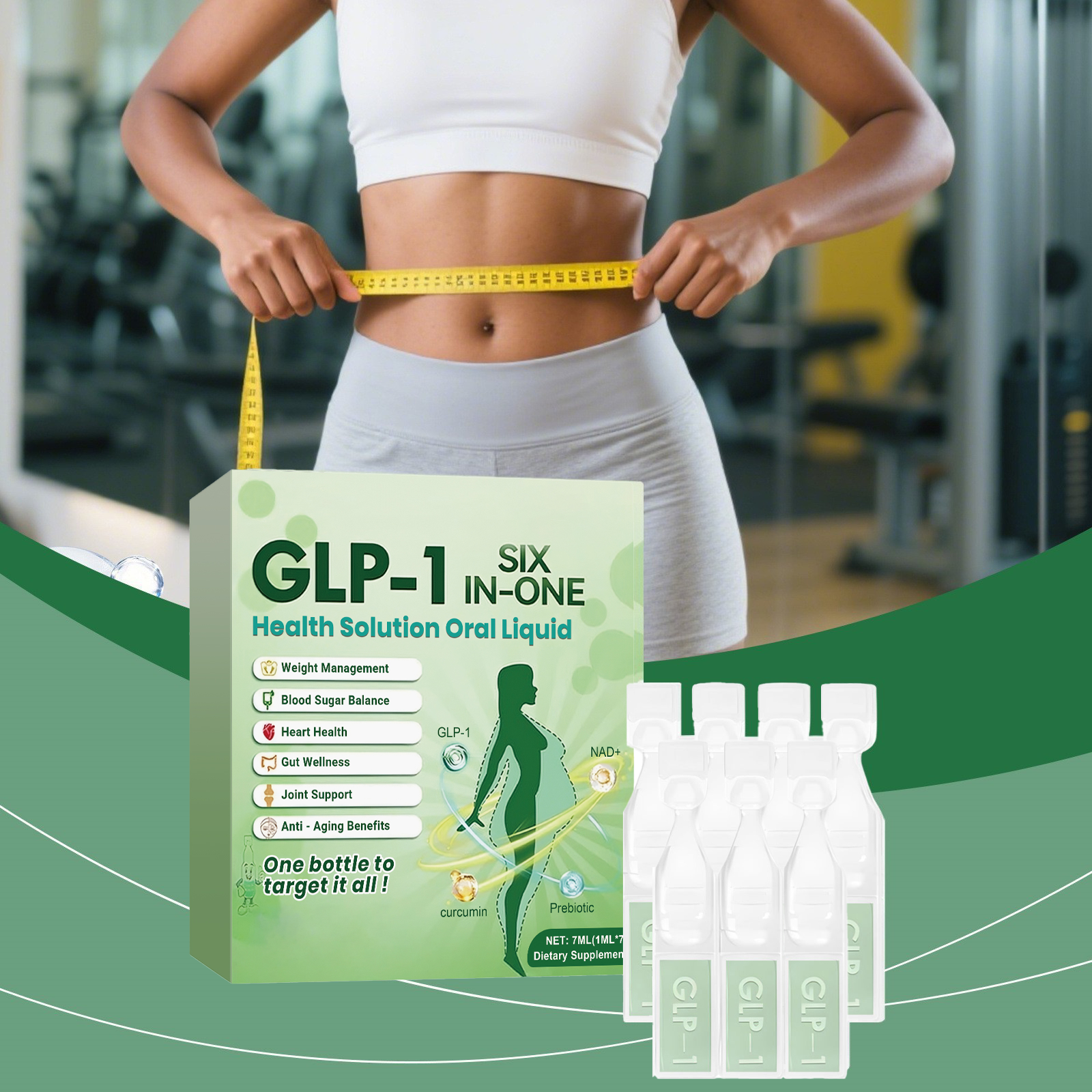 GLP-1 Six in One Slimming Drop - Coffee Tea For Weight Loss review and price