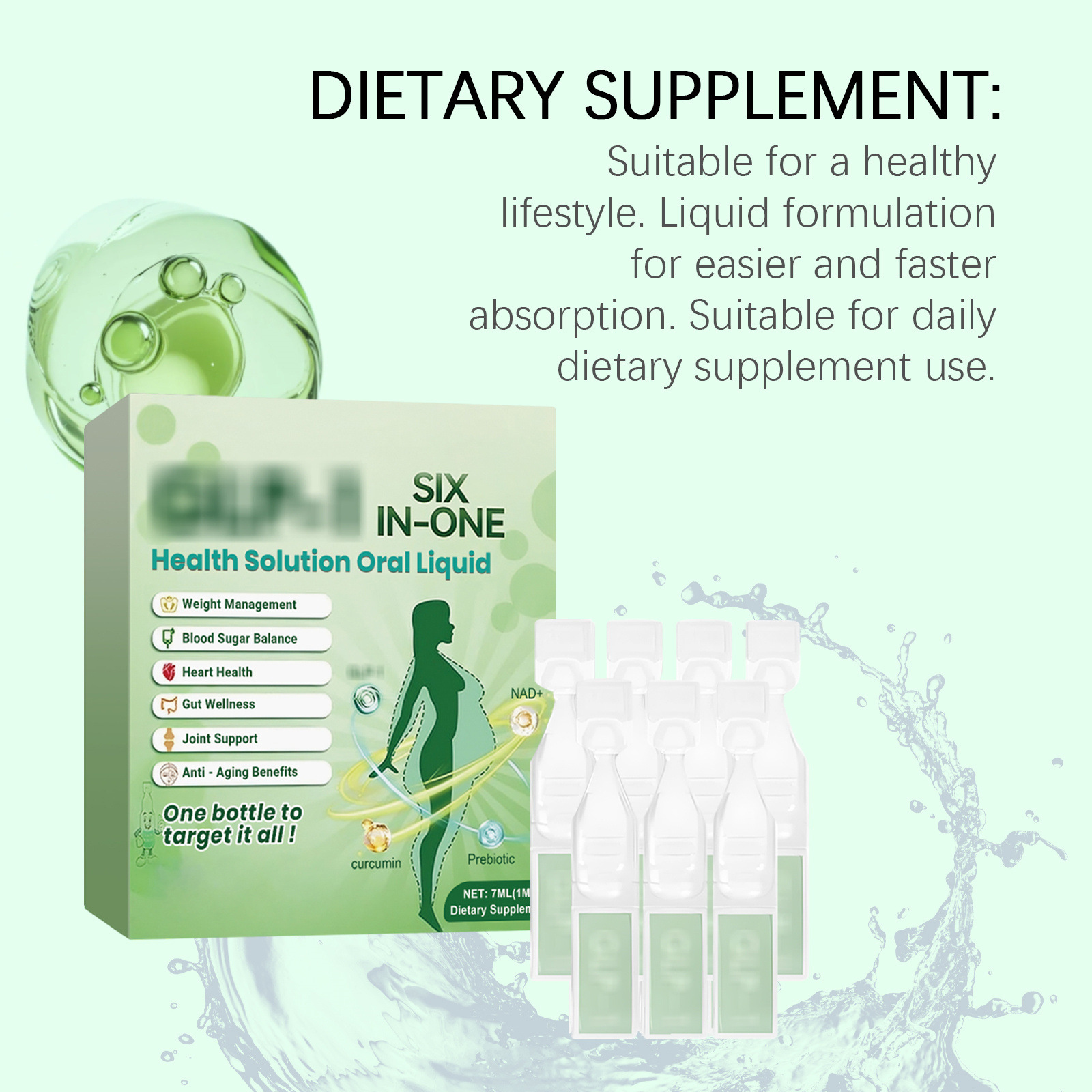 GLP-1 Six in One Slimming Drop - Coffee Tea For Weight Loss review and price