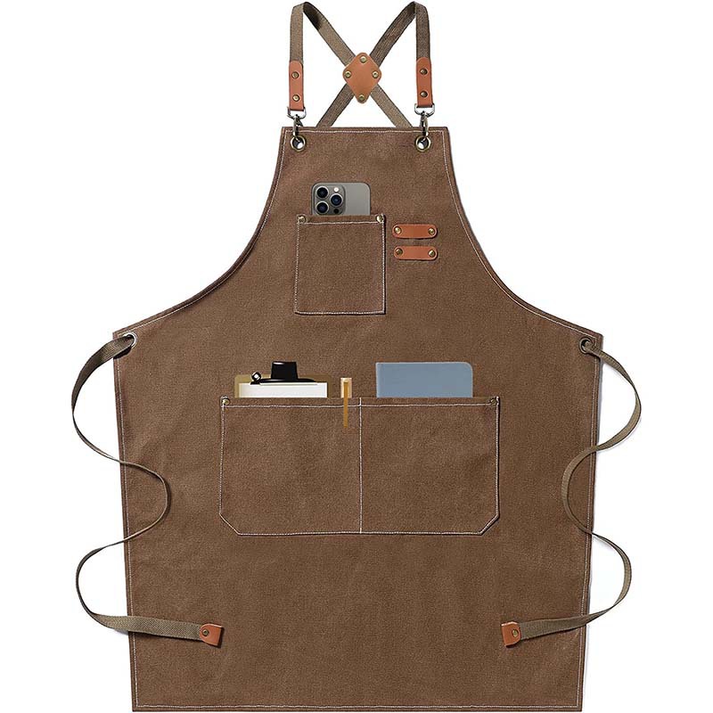 Canvas apron made of cotton su - Coffee Tea For Garden review and price