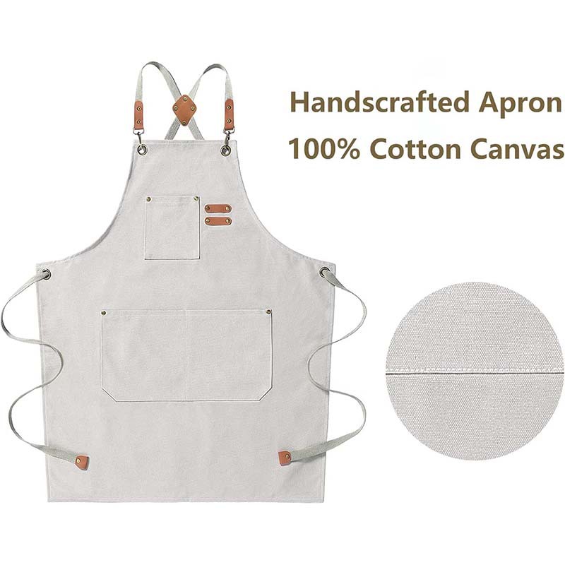 Canvas apron made of cotton su - Coffee Tea For Garden review and price