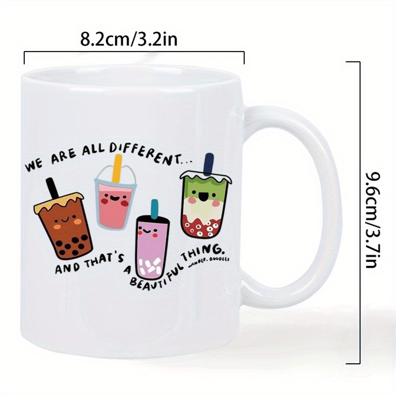 Cute Kawaii Boba Tea Ceramic M - Coffee Tea Difference review and price
