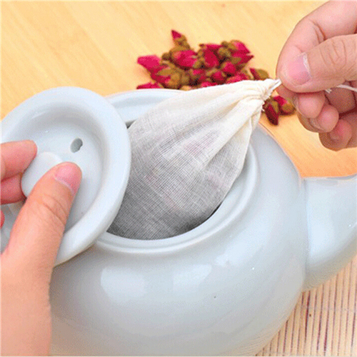 1pc/10Pcs Cotton Tea Bags Musl - Coffee Tea For Garden review and price