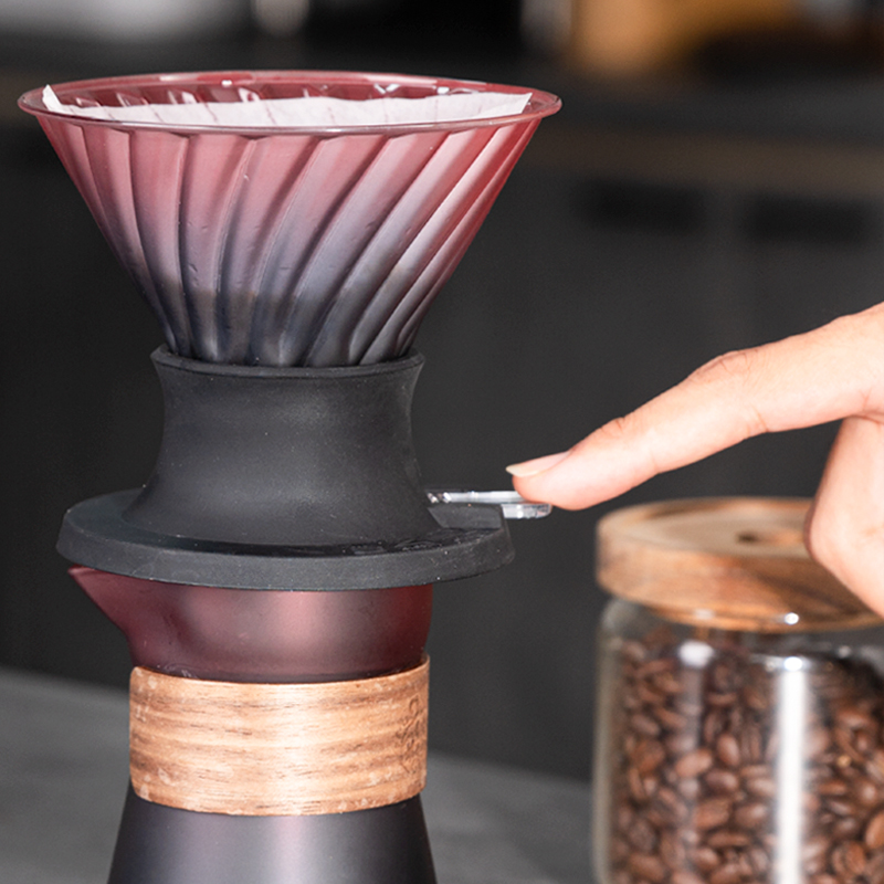 Smart Hand-Poured Coffee Glass - Coffee Dripper V60 review and price