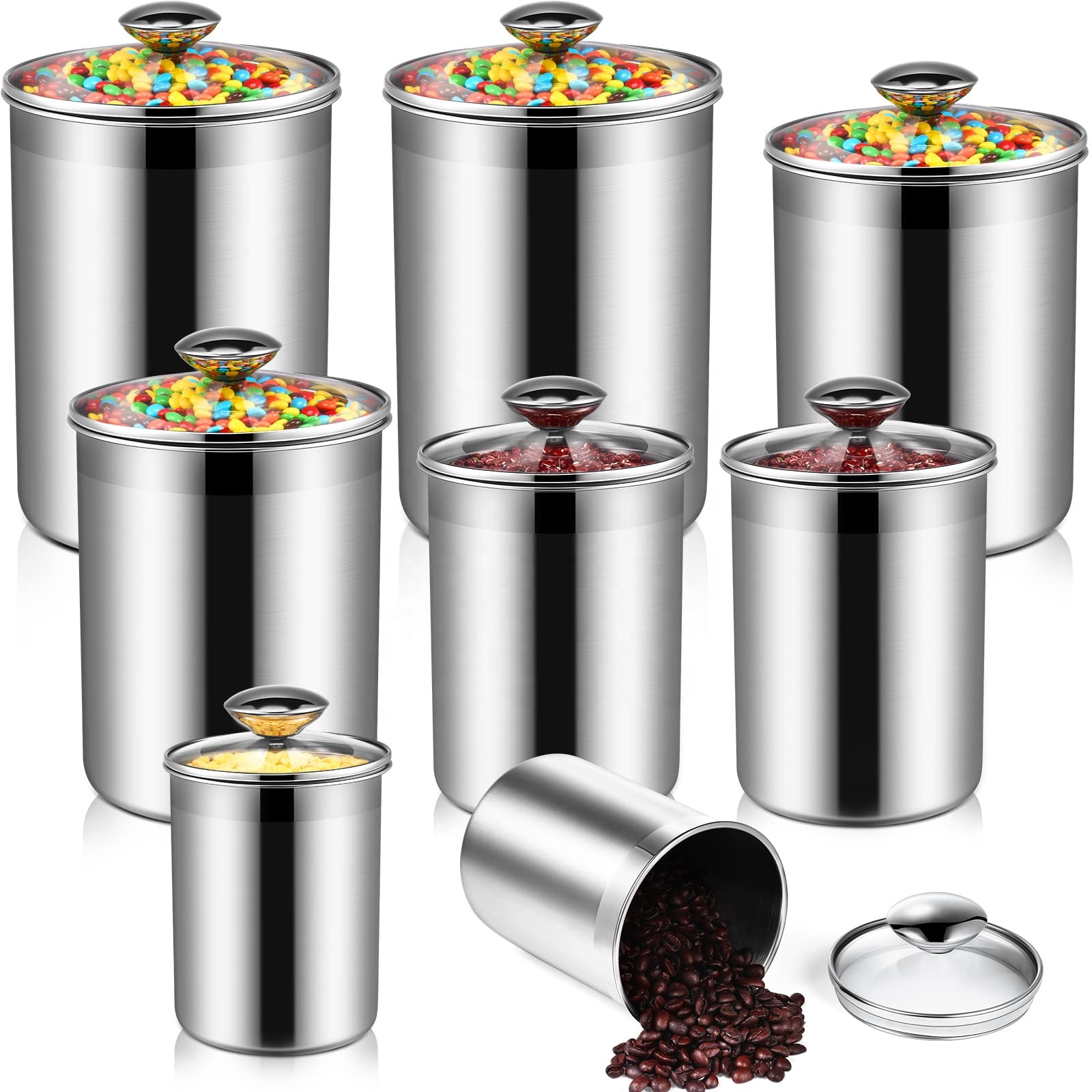Food Storage Containers Tea Co - Coffee Tea And Sugar Canister Set review and price