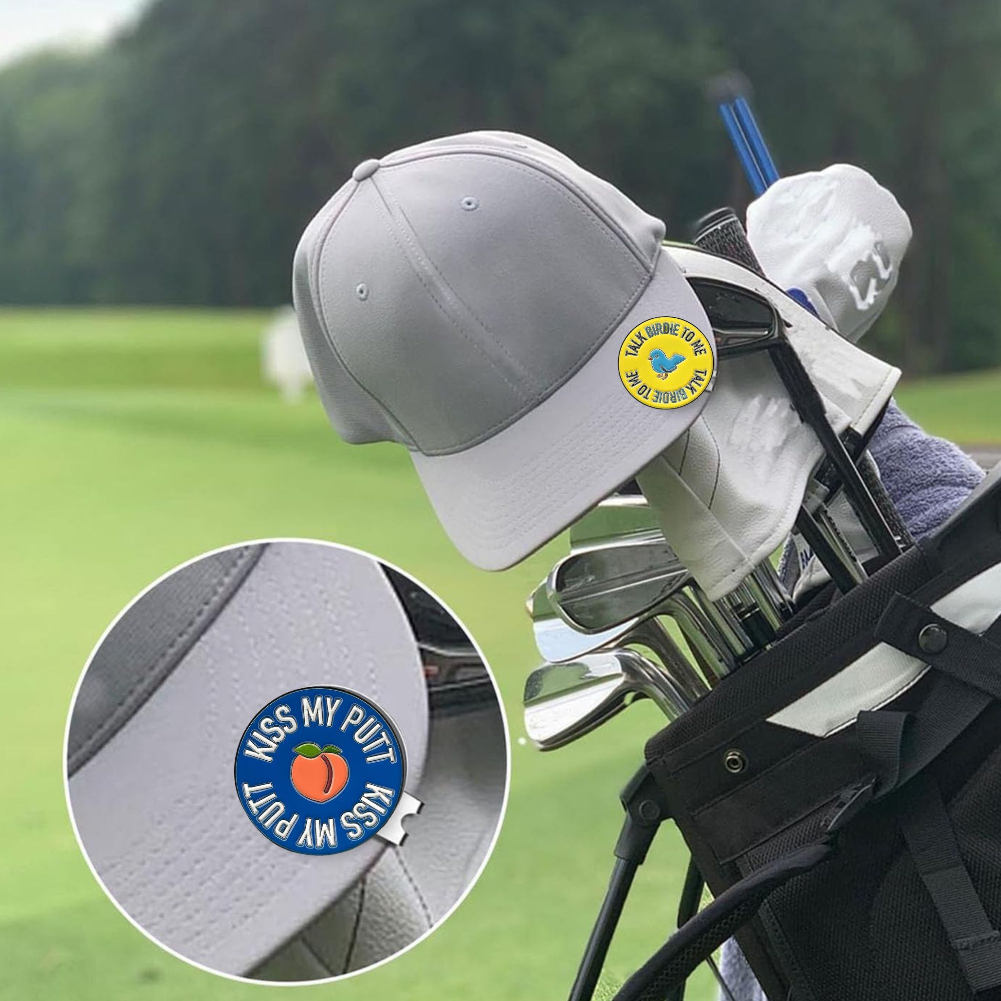 2 counts golf markers Talk Bir - Coffee Tea Or Me review and price