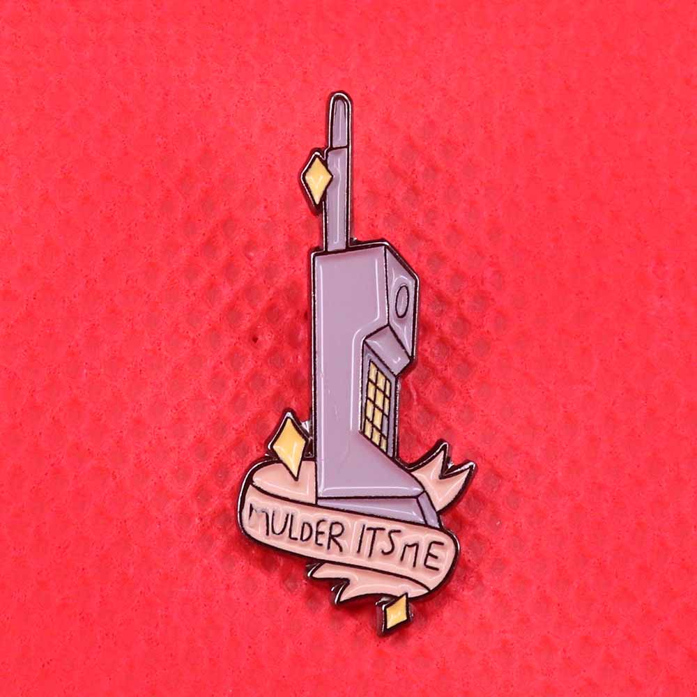 Mulder it's me enamel pin vint - Coffee Tea Or Me review and price