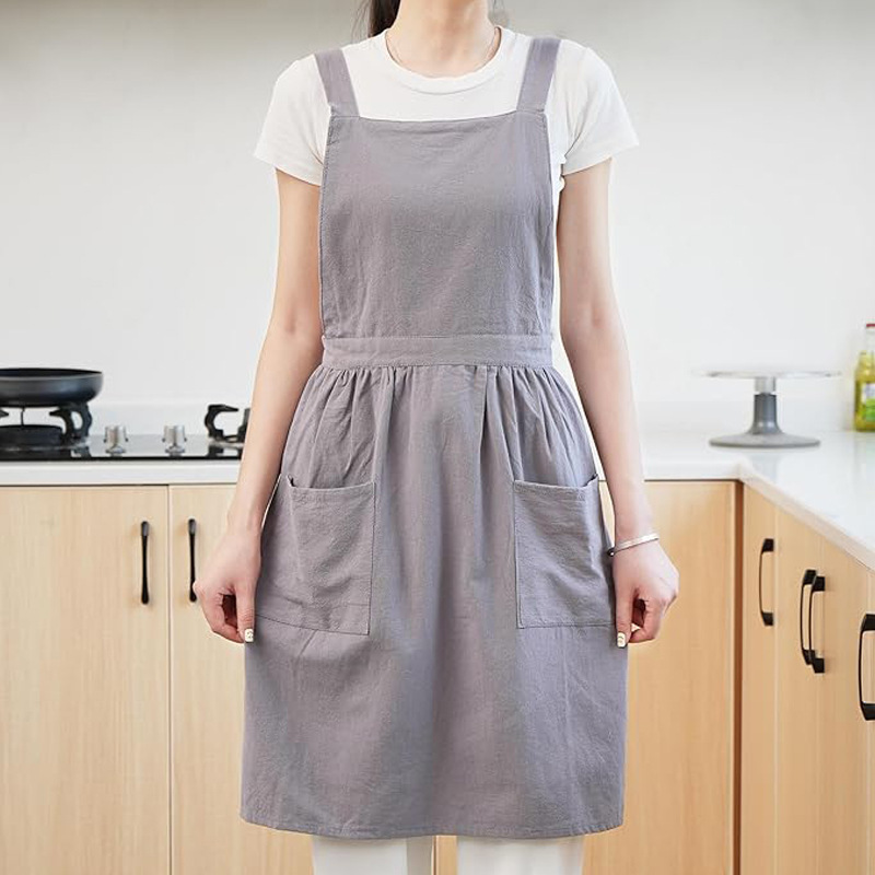 Canvas apron made of cotton su - Coffee Tea For Garden review and price