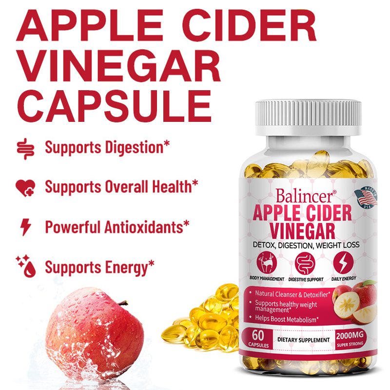 Apple Cider Vinegar 1400MG Cap - Coffee Tea For Weight Loss review and price