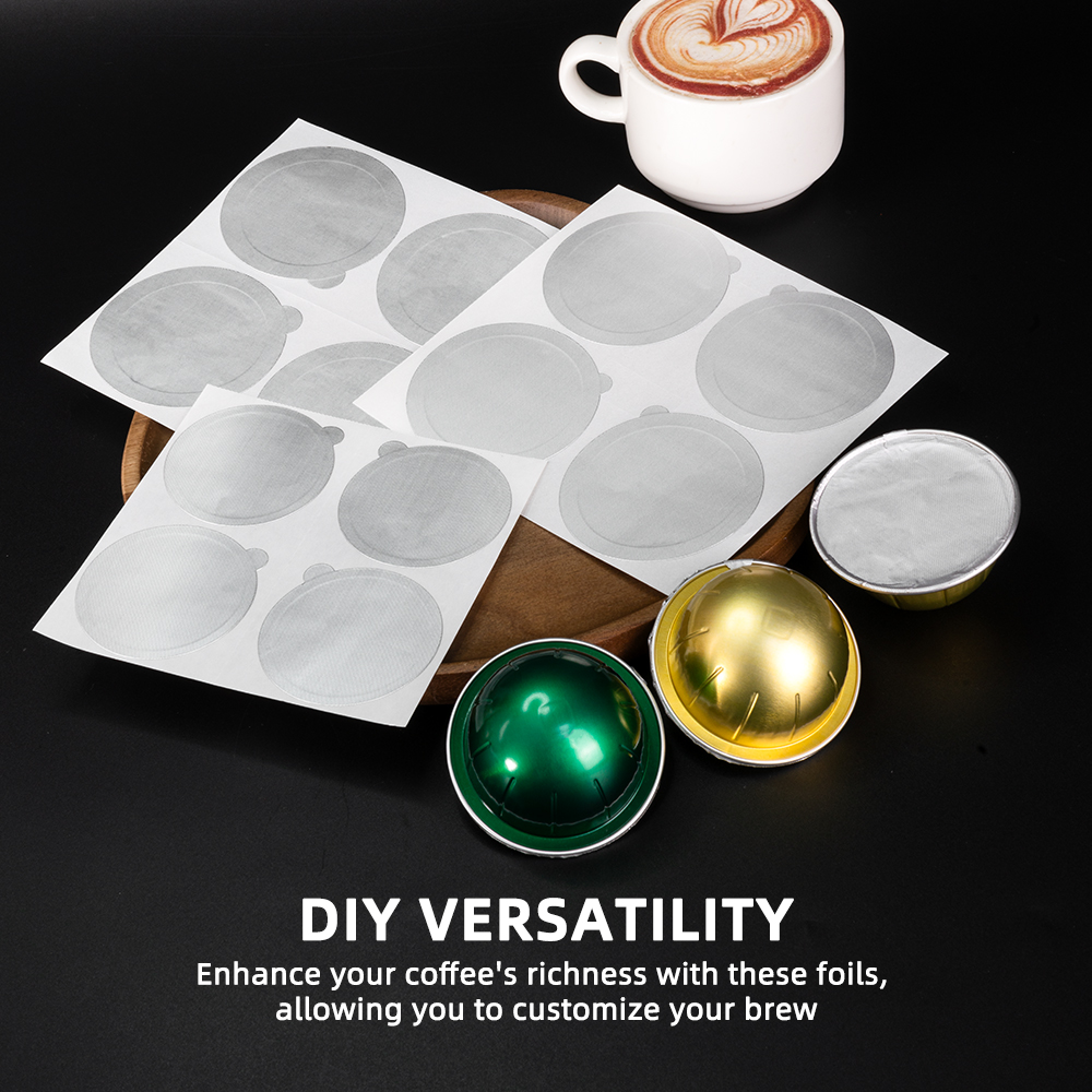 Aluminum Foil Seal Lids to Reu - Coffee Tea Difference review and price